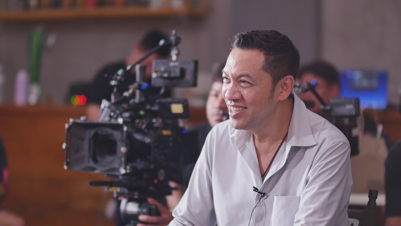 Between Takes · Studio Portrait