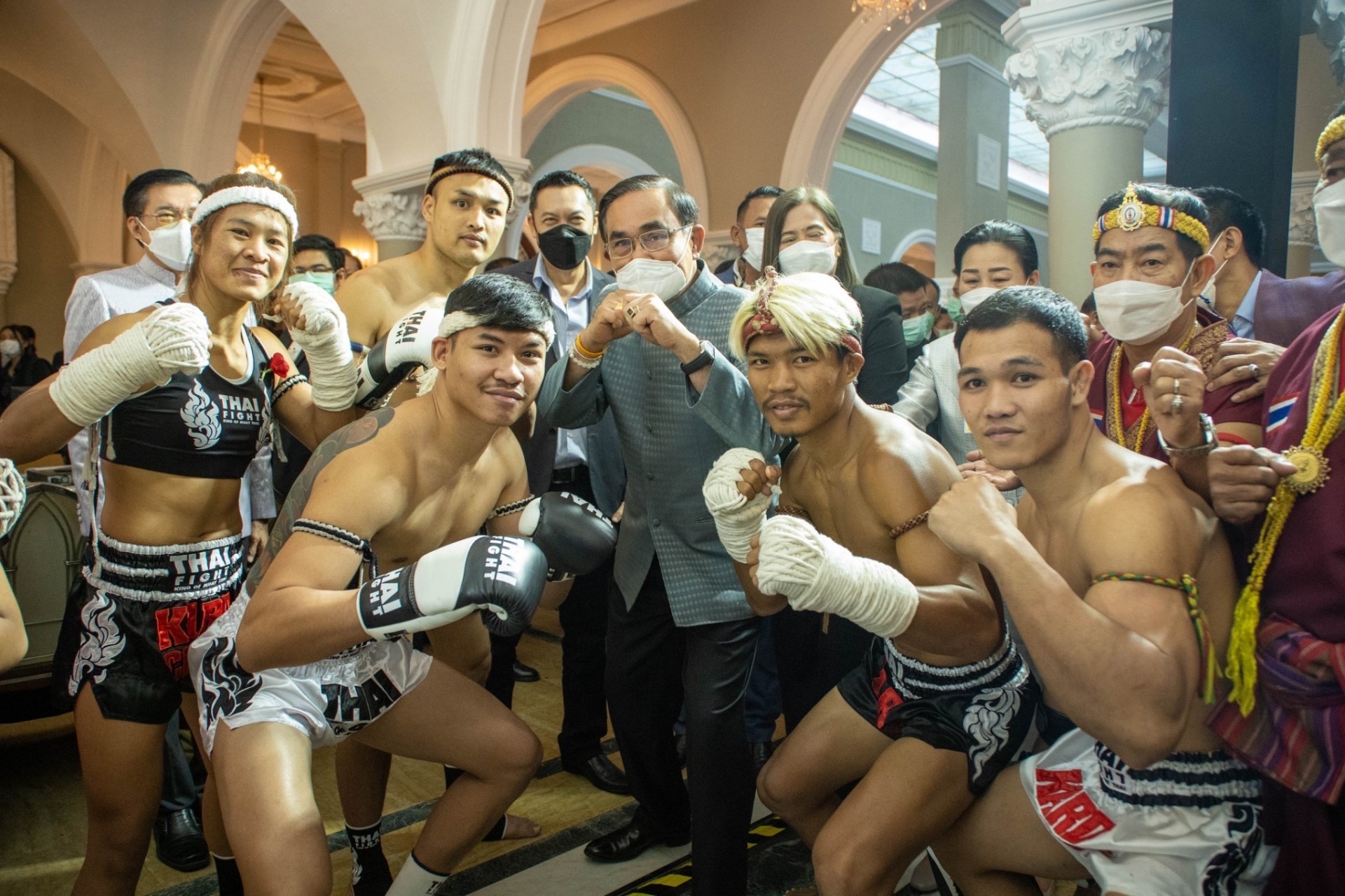 นักชก THAI FIGHT เข้าพบนายกฯ
