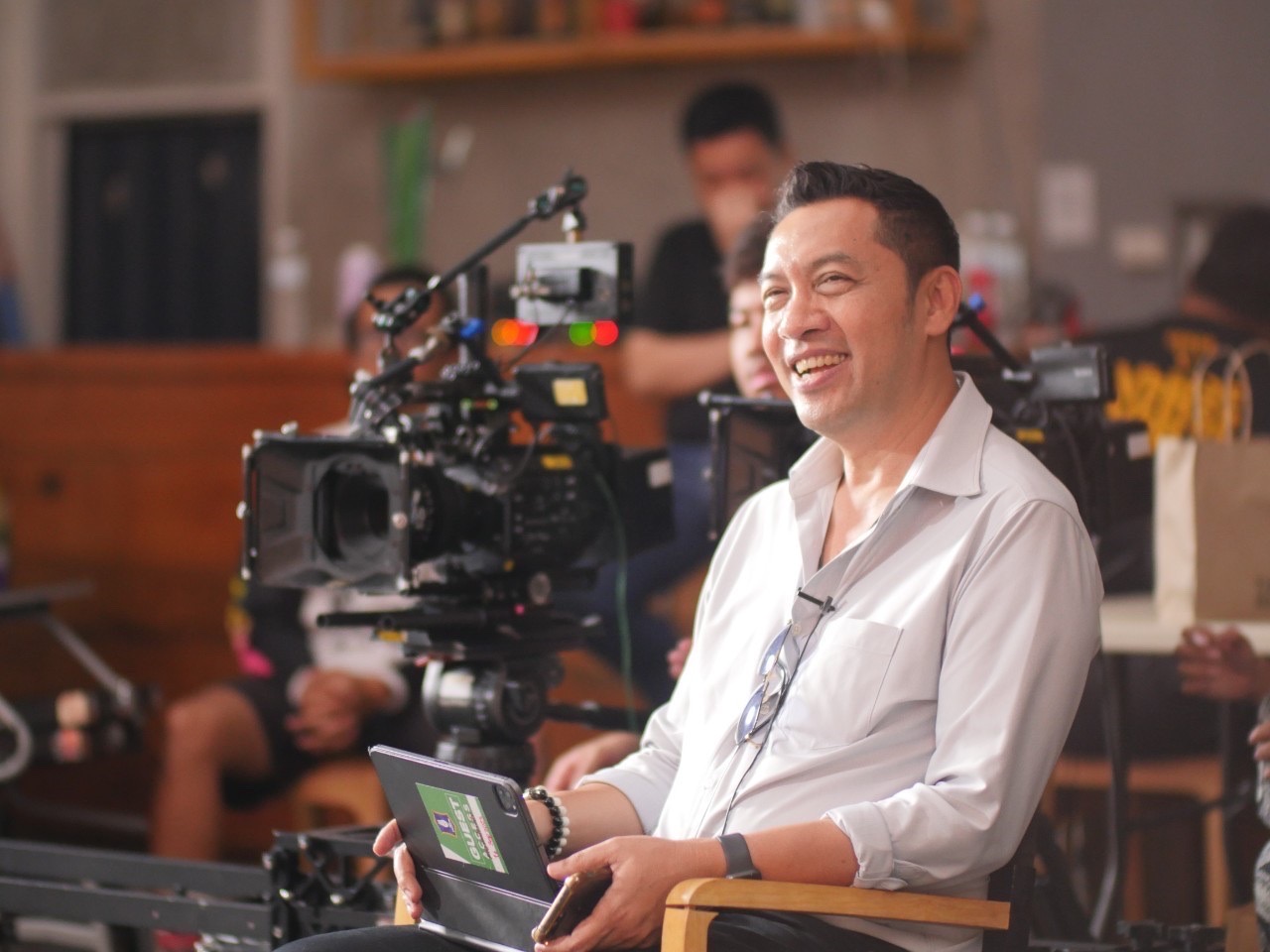 บรรยากาศกองถ่าย